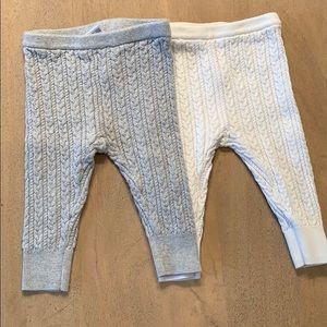 Baby gap knot leggings 6 - 12 month